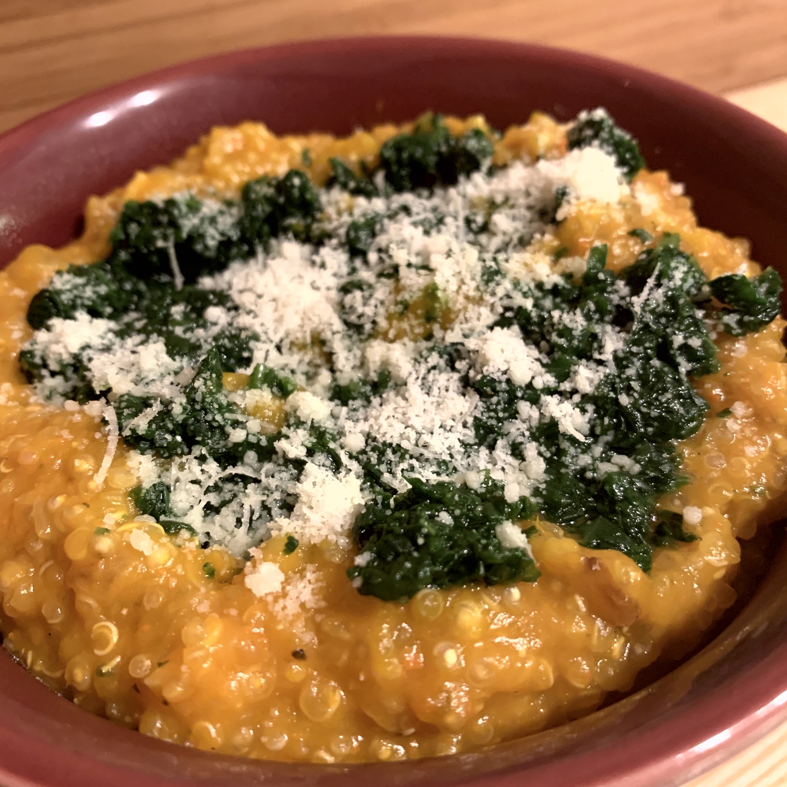 Bettis Kürbispüree mit Quinoa und Spinat – Betti Blu&amp;#39;s Blog